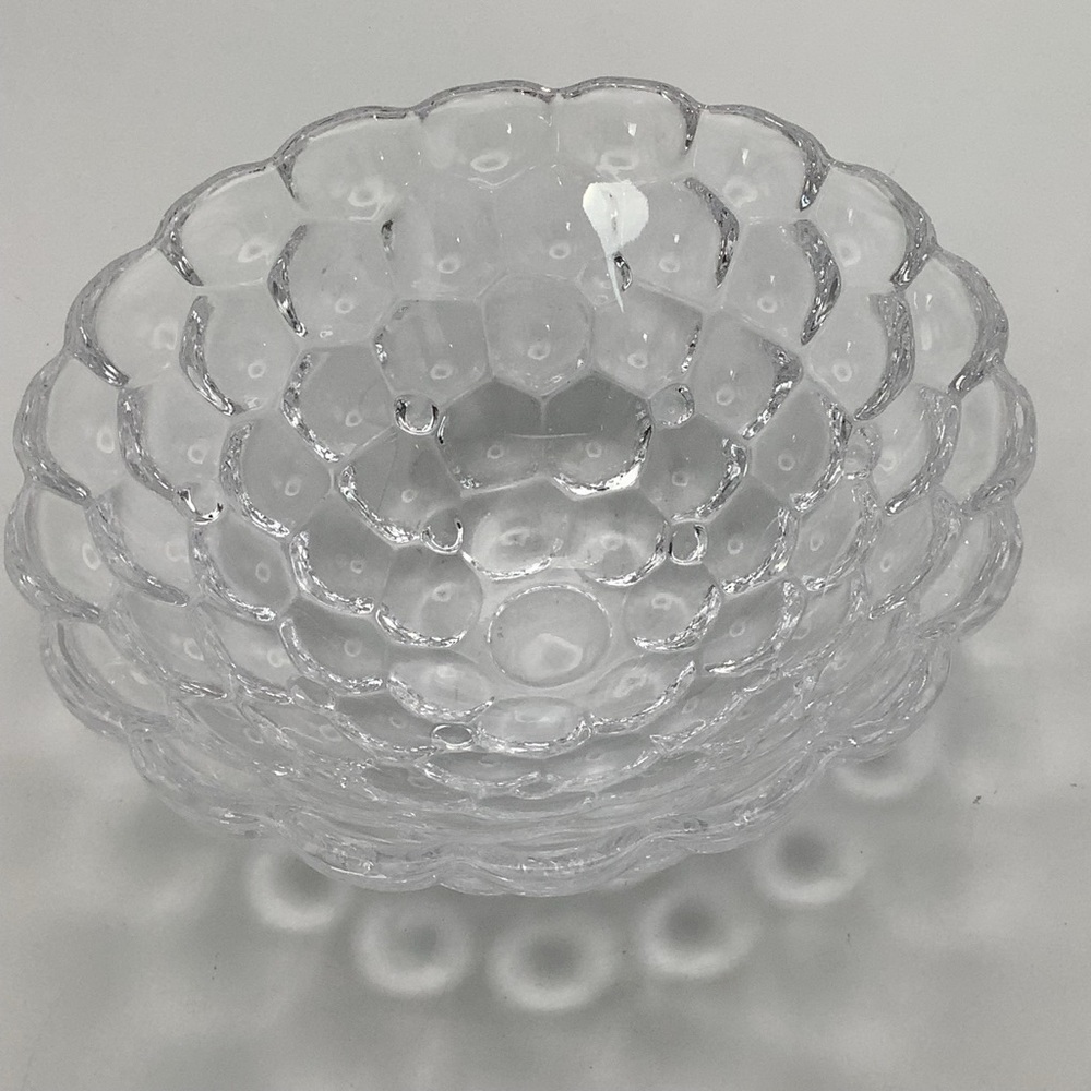 Orrefors Raspberry Crystal Glass Bowl - Picture 10 of 10
